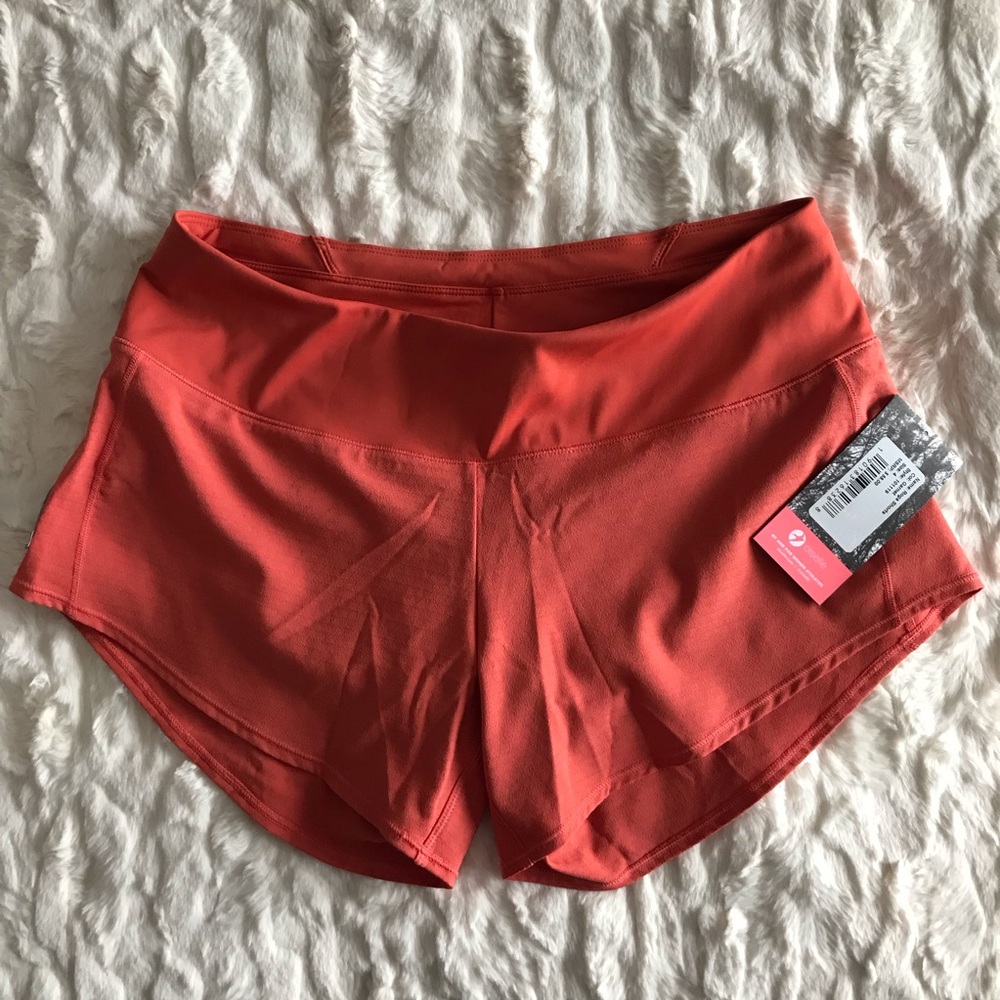 Oiselle Roga Garnet Orange Size 4
